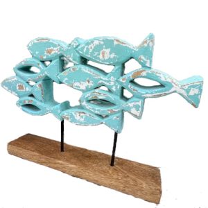 Wooden Fish Decor