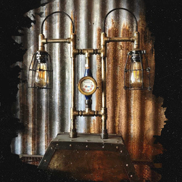 Iron Box Table Lamp B