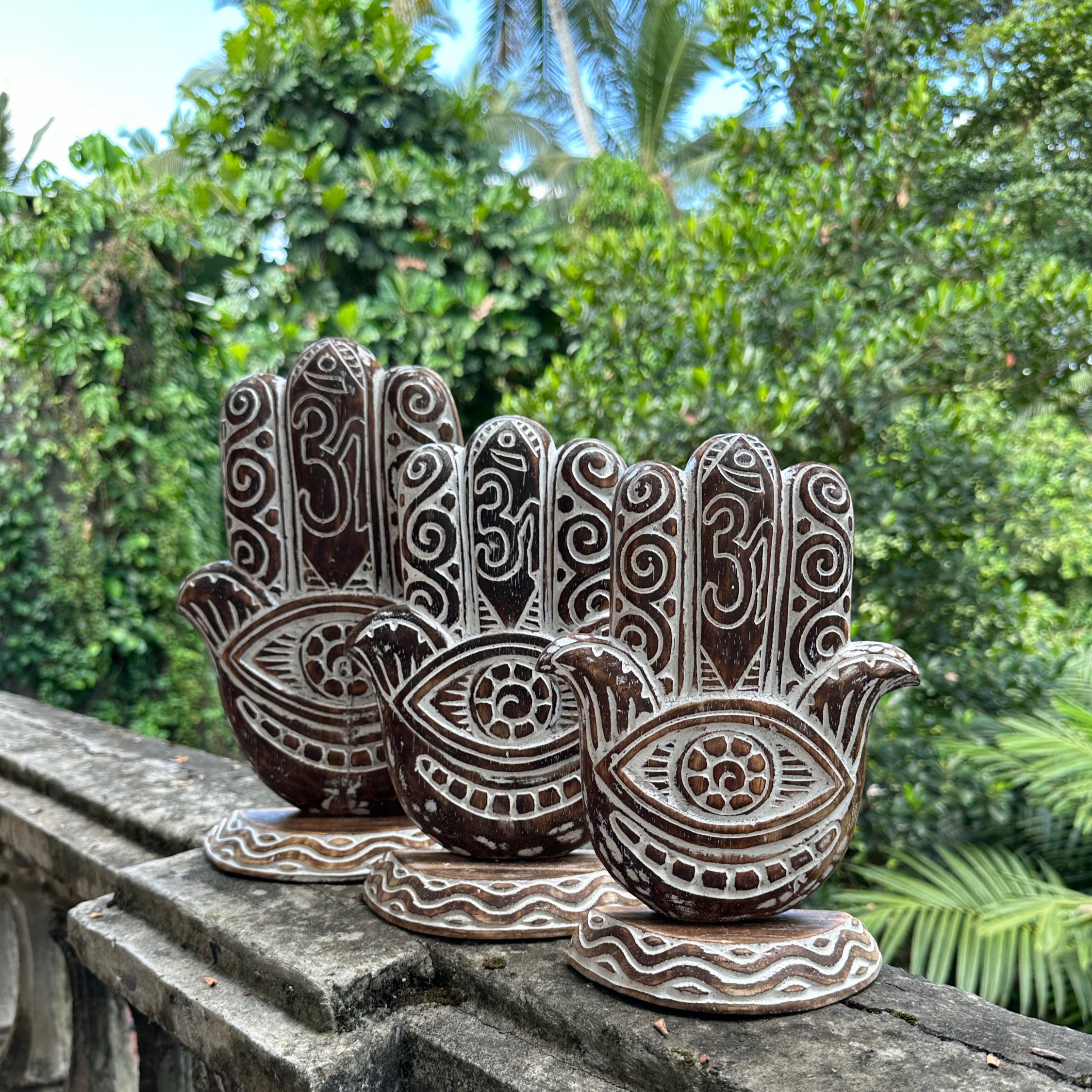 Wooden Evil Eye Decor Set - Image 3