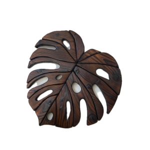 Wooden Plant Shape Wall Decor