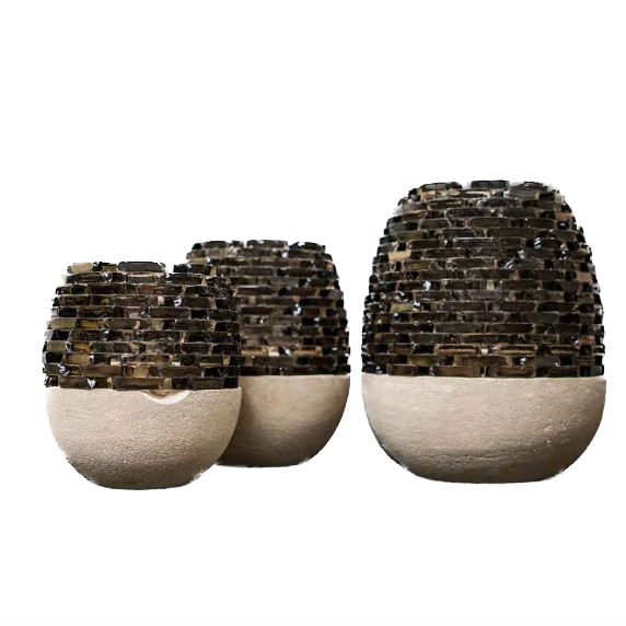 Stone Candle Holder