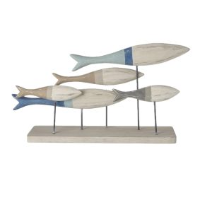 Wooden Fish Decor