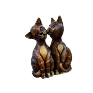 Wooden Cats