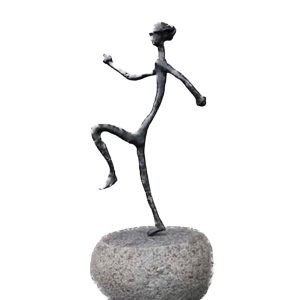 Abstract Brass Figure