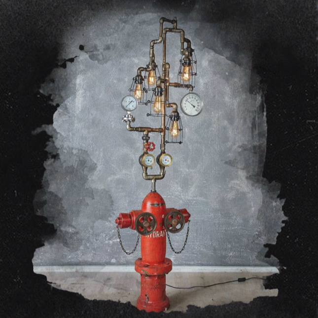 Old Hidrant Lamp A