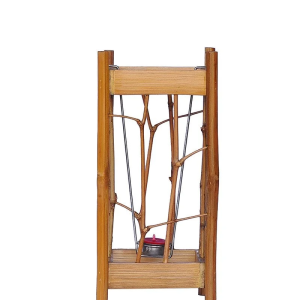 Bamboo and Wicker Lamp