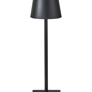 Black Indoor and Outdoor LED Lamp