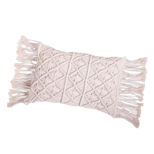 Cotton Macrame Cushion Cover