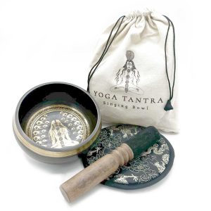 Hand Beaten & Engraved Singing Bowl Gift  Set