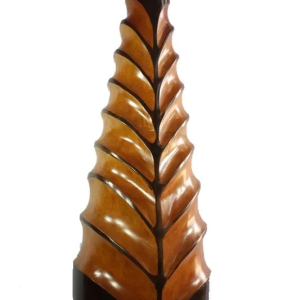 Leaf Decorated Vase