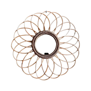 Rattan Mirror