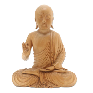 Wood Buddha Statue