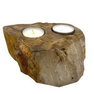 Wood Candle Holder