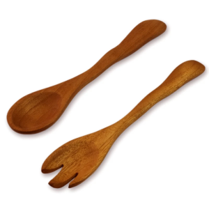 Wood Salad Serving Set