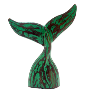 Wood Wale Sculpture