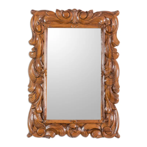 Wood Wall Mirror