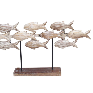 Wooden Fish sculpture