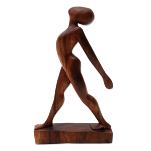 Yoga Pose Wood Sculpture
