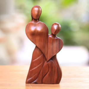 romantic wood sculpture