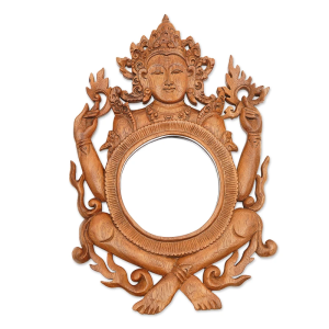suar wood mirror