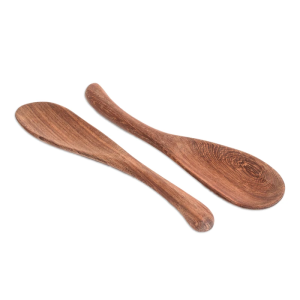wood cooking mixing spatulas