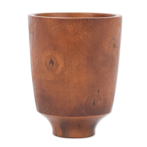 wood decorative vase