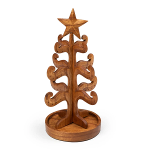 wood jewellery stand
