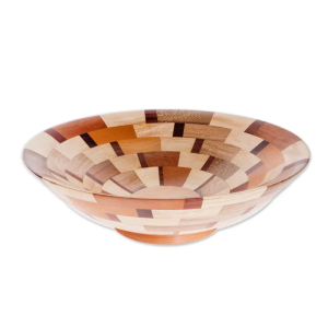 wood serving bowl