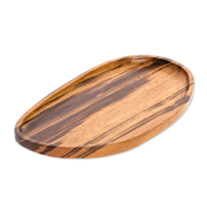 wood serving plate
